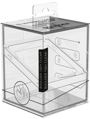 Ultimate Guard Deck Box: Boulder 100+ Clear Transparent UGD011509